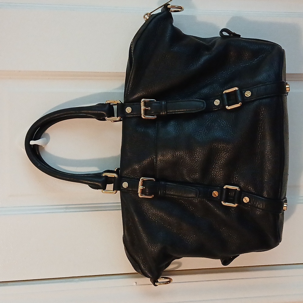 Michael Kors Women's Pebbled Leather Hobo Bag Large Black - Pre-Owned - Picture 2 of 11